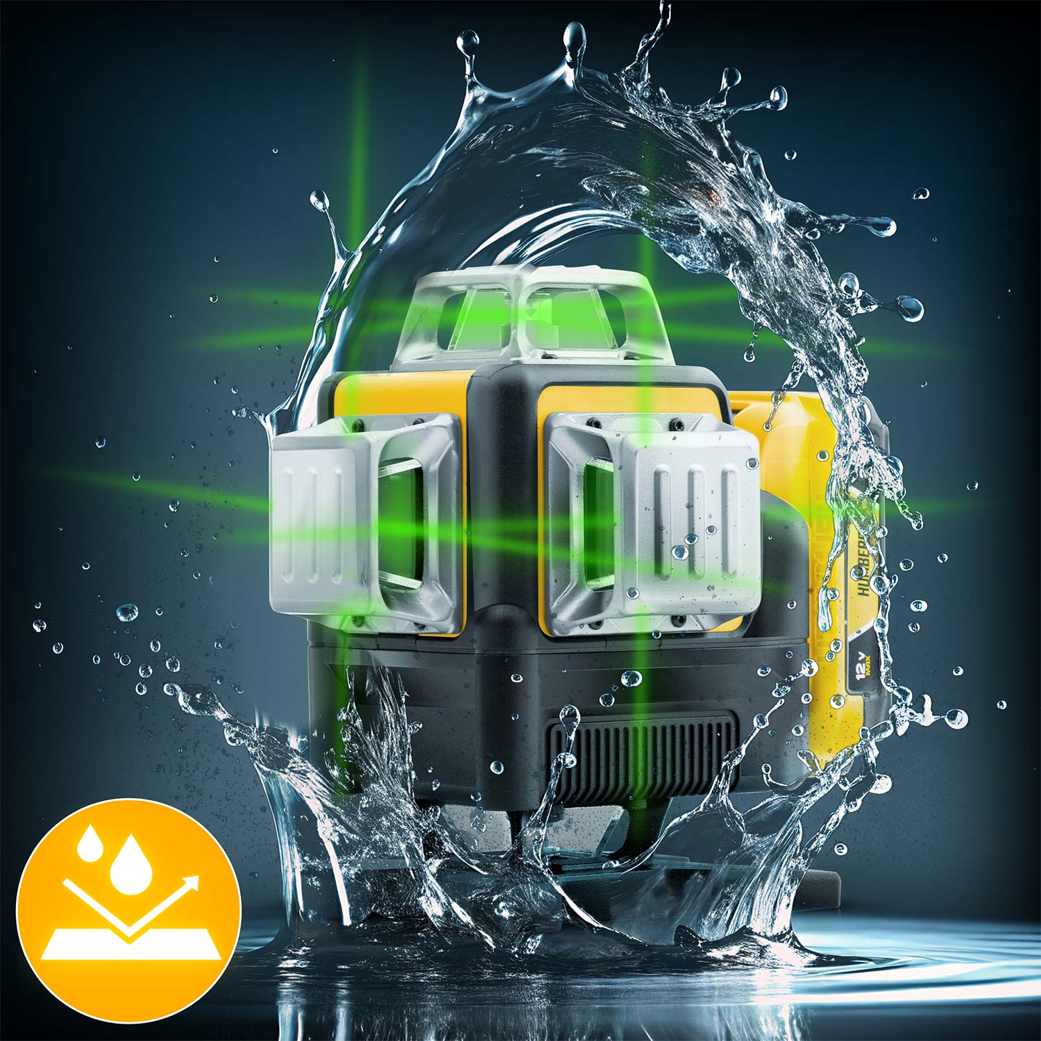 Ristjoonlaser kohvris + Humberg HM-171 statiiv - Image 9