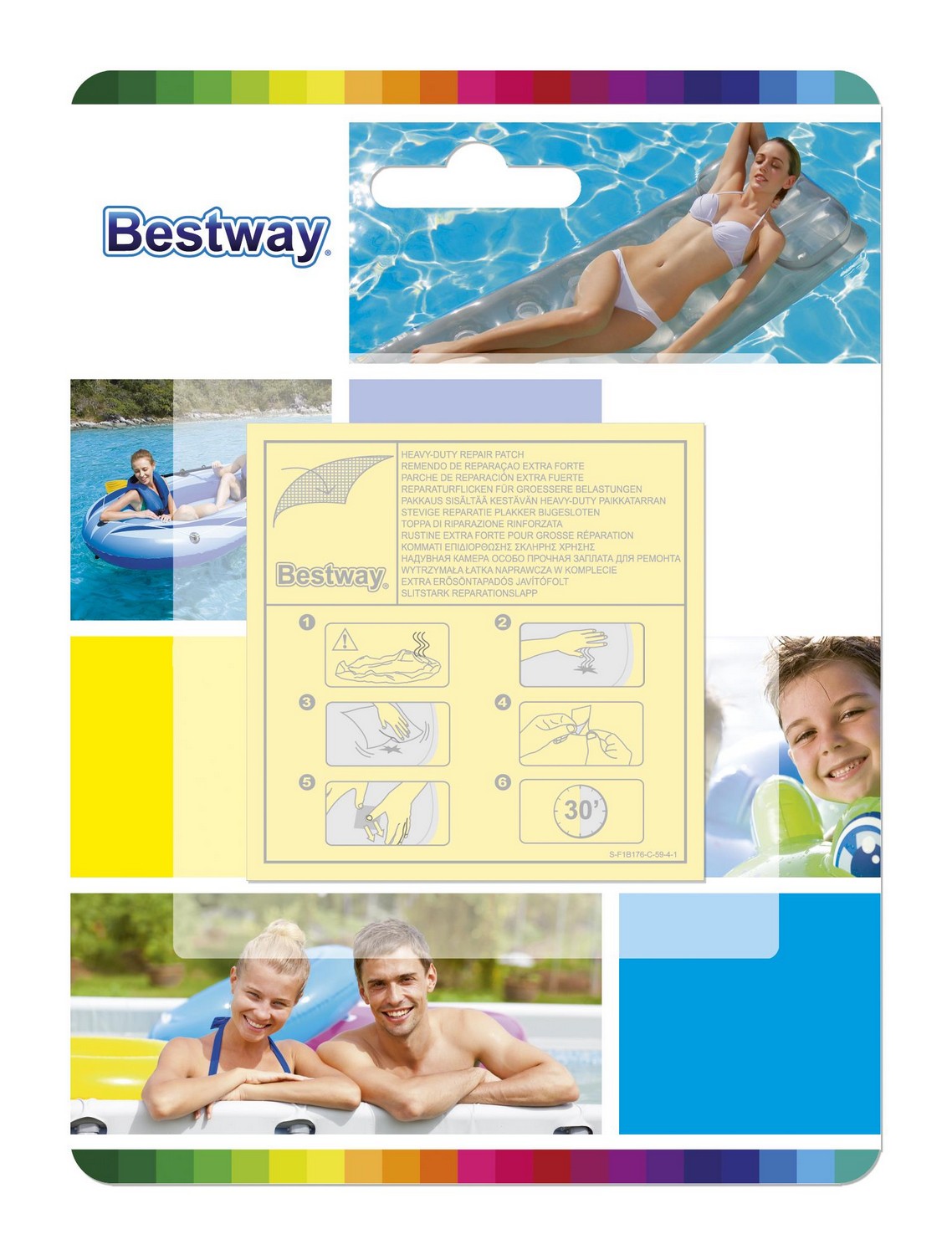 Bestway 62068 parandusplaaster
