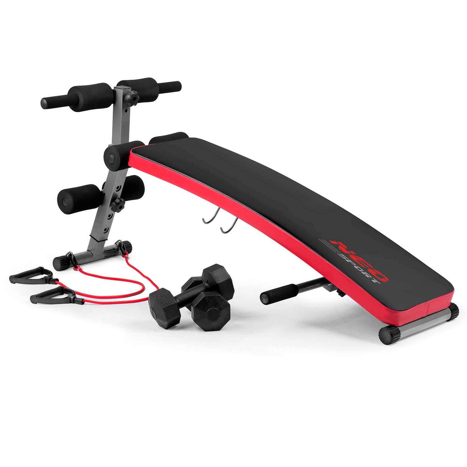 Kaldus treeningpink ekspanderite ja hantlitega Neo-Sport NS-211 - Image 6