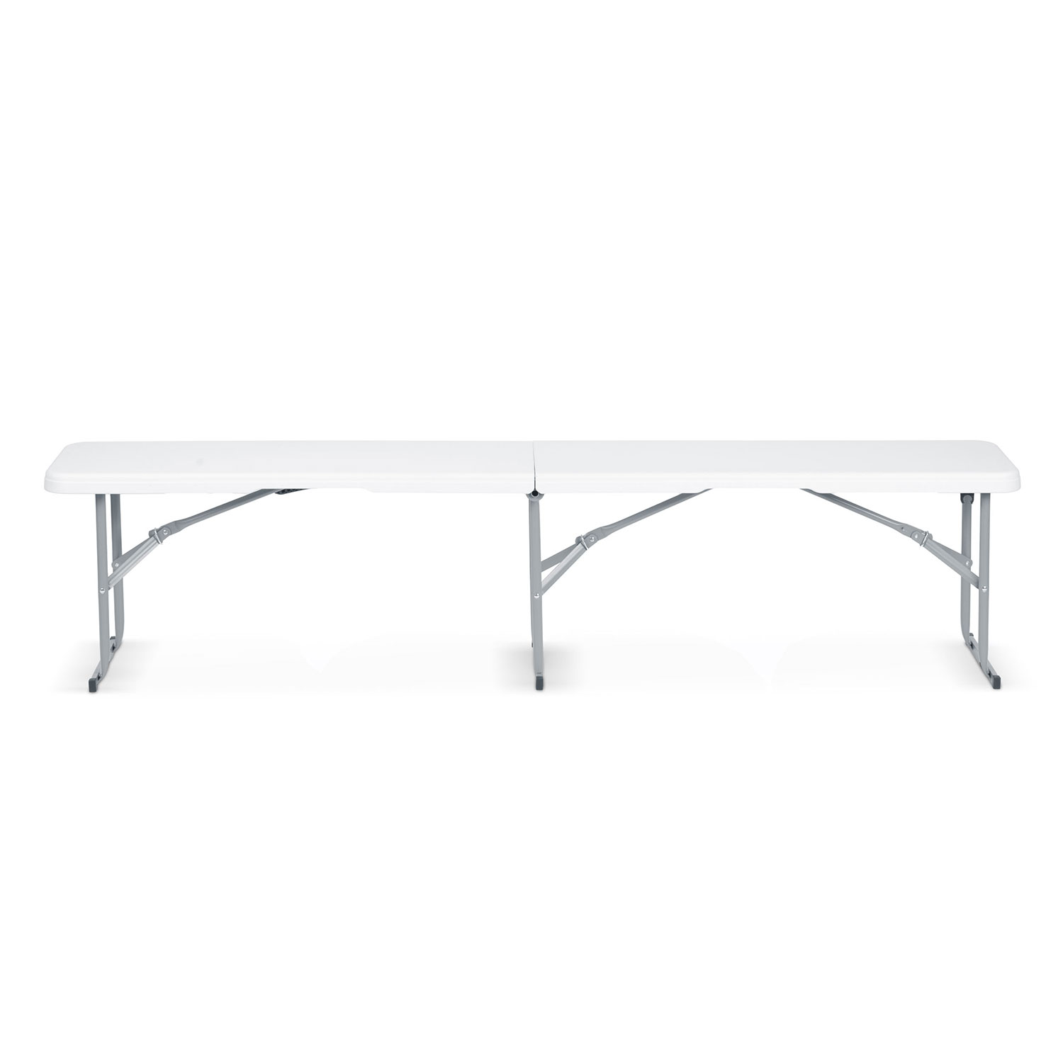 Kokkupandav aiapink toitlustamiseks 180 cm Plonos valge - Image 2