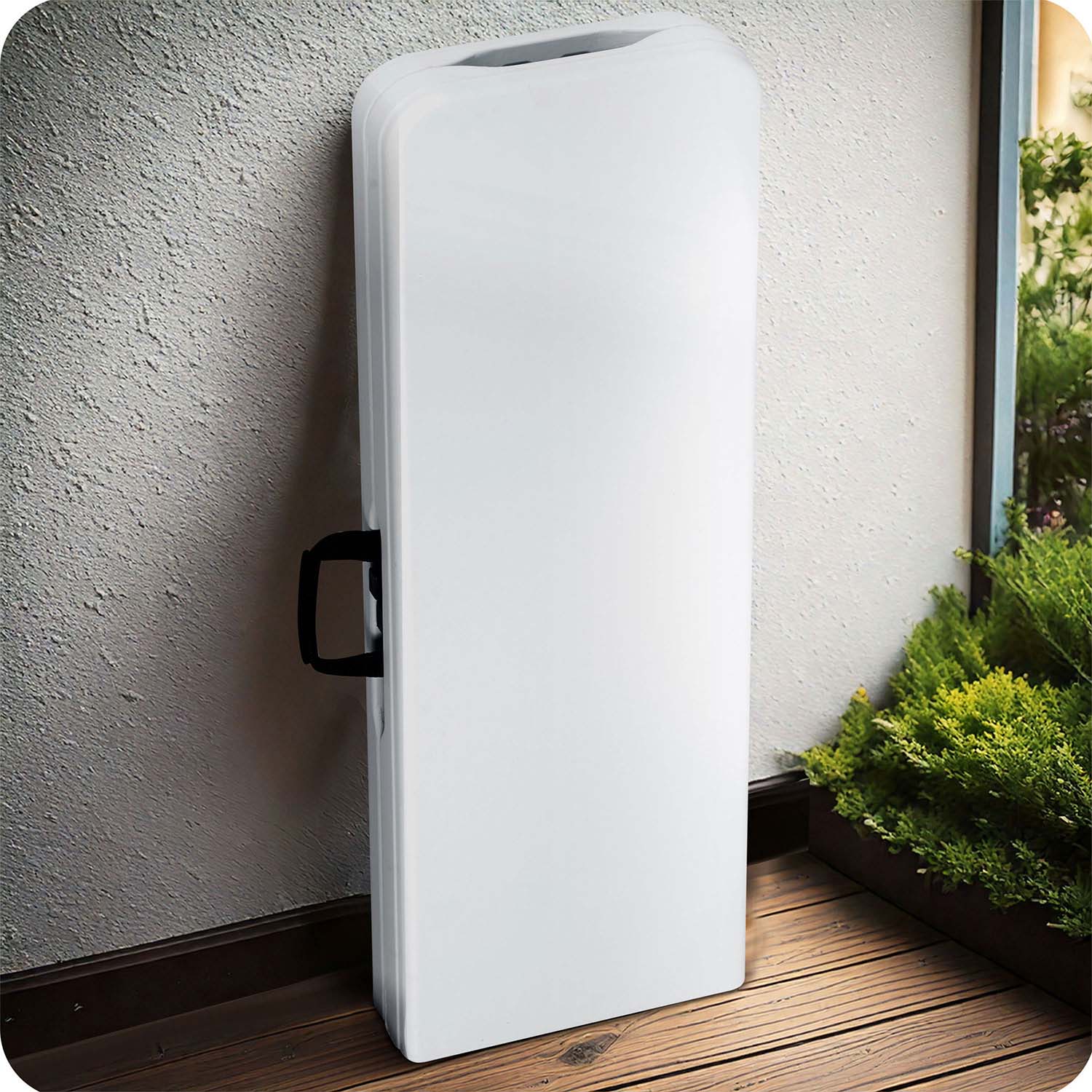 Kokkupandav aiapink toitlustamiseks 180 cm Plonos valge - Image 8