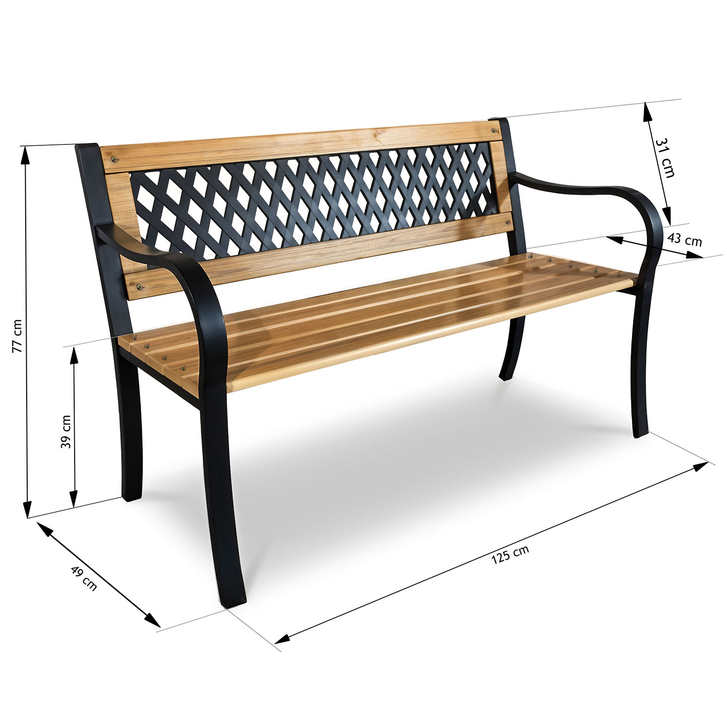 Aiapink seljatoega 125 x 77 x 49 cm Elion diivan - Image 6