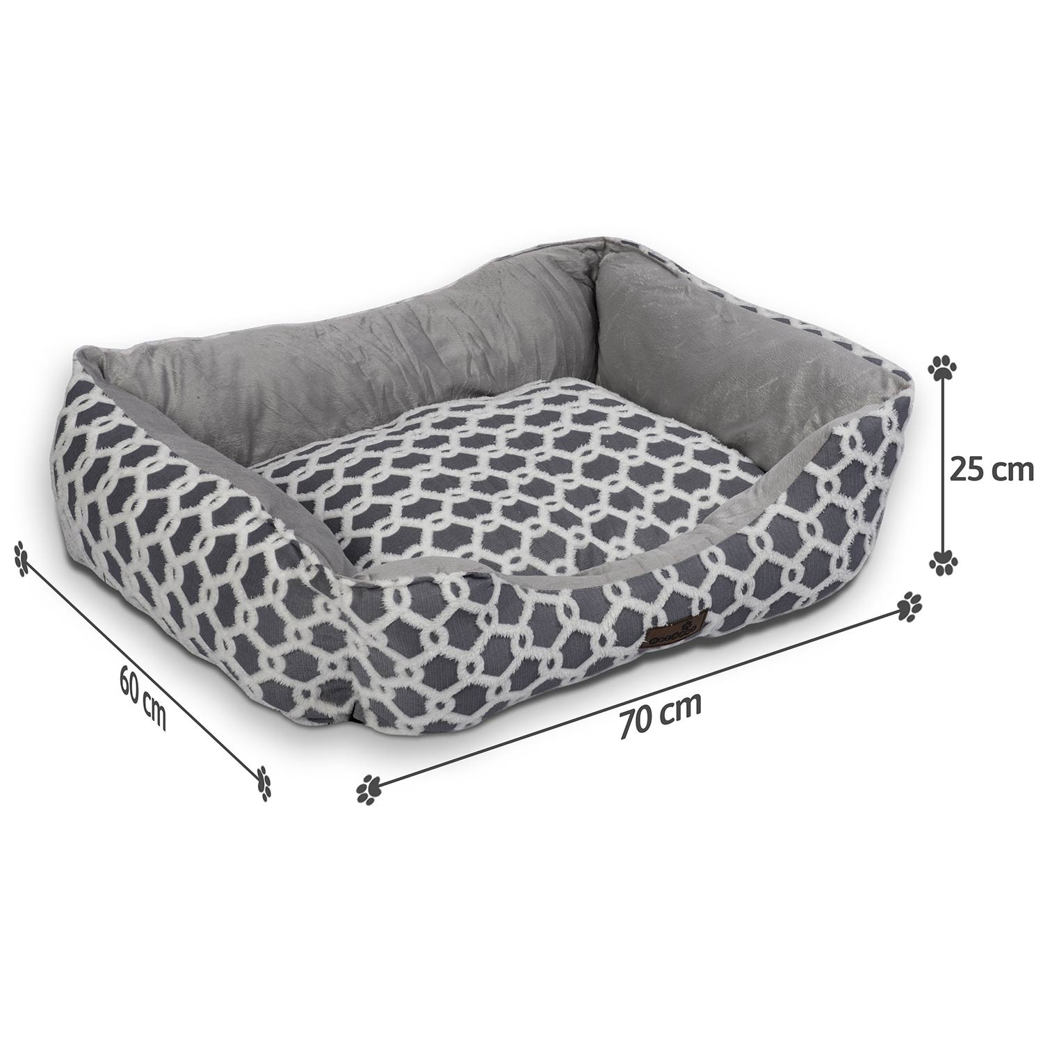 Koera- ja kassivoodi, 60x70cm, suurus L - Image 4