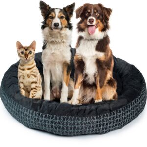 Ümmargune voodi 70 cm DR-239 must