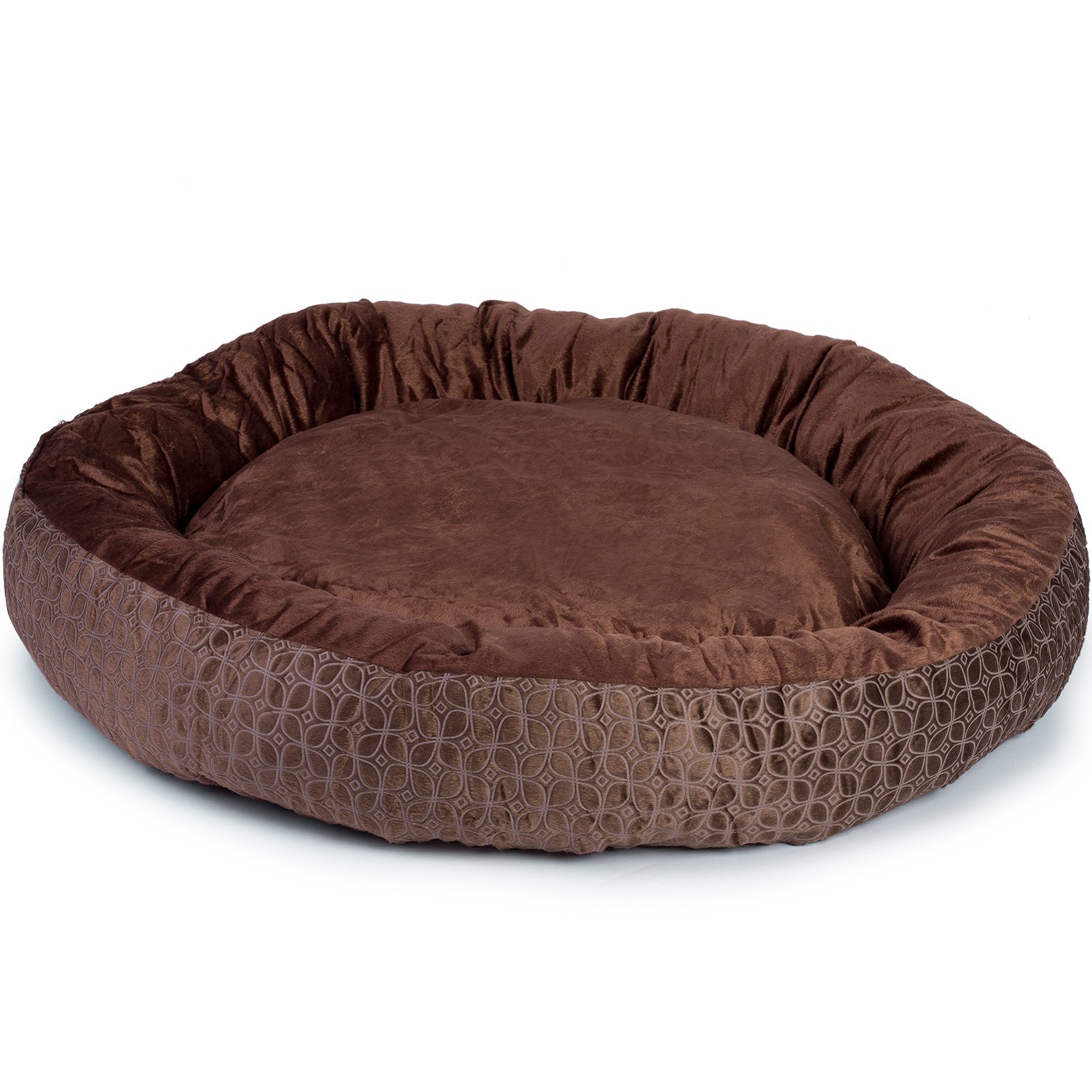 Ümmargune voodi 70 cm DR-240 pruun - Image 2