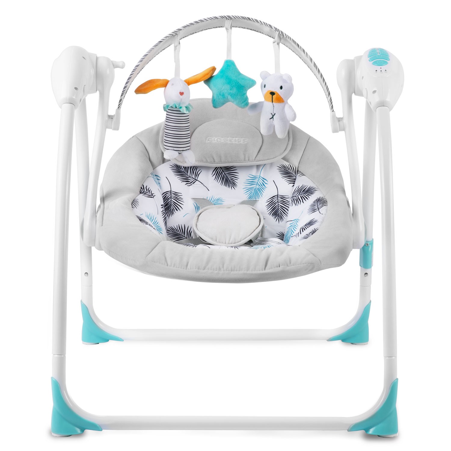 Ricokids 7326 automaatne kiiktool muusikaga, türkiissinine - Image 2