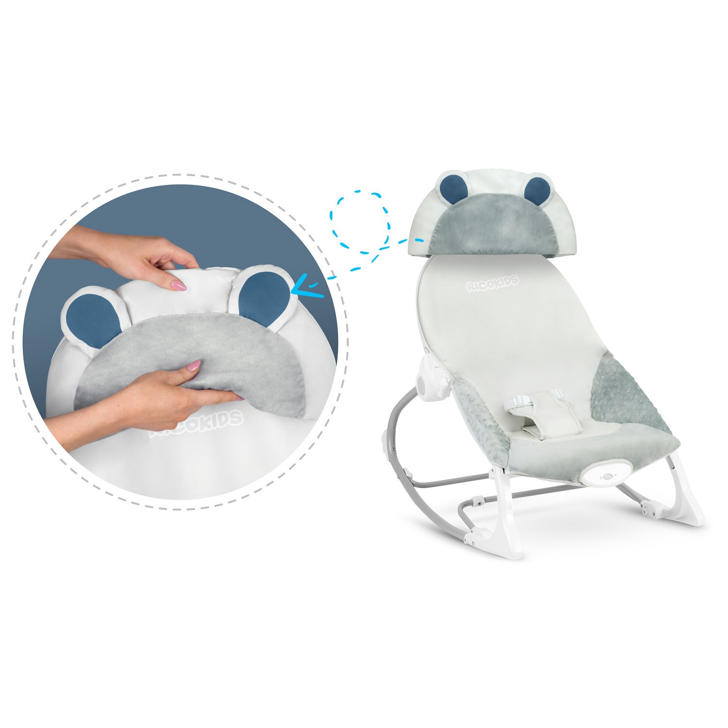 Ricokidsi kiikjalg vibratsiooniga - kanarbik - Image 10