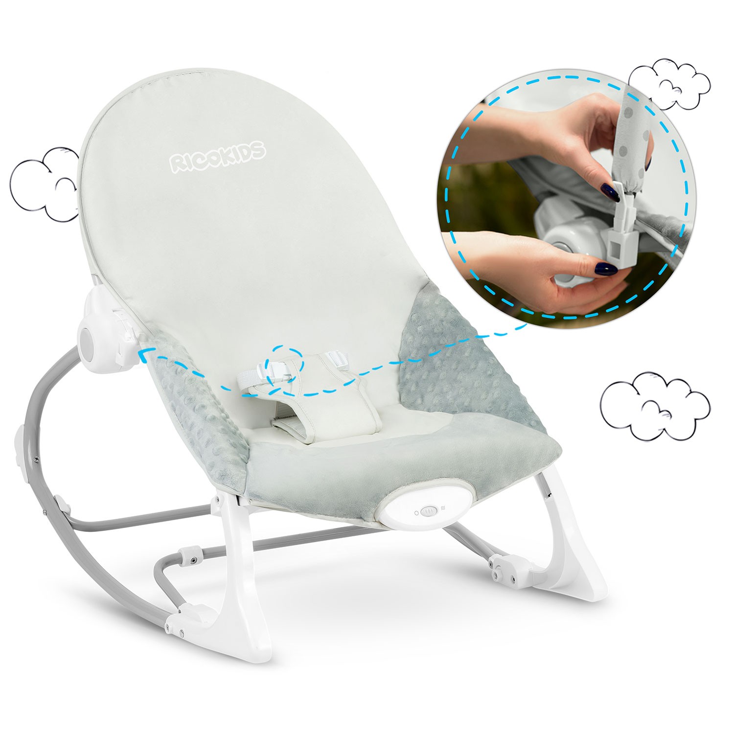 Ricokidsi kiikjalg vibratsiooniga - kanarbik - Image 11