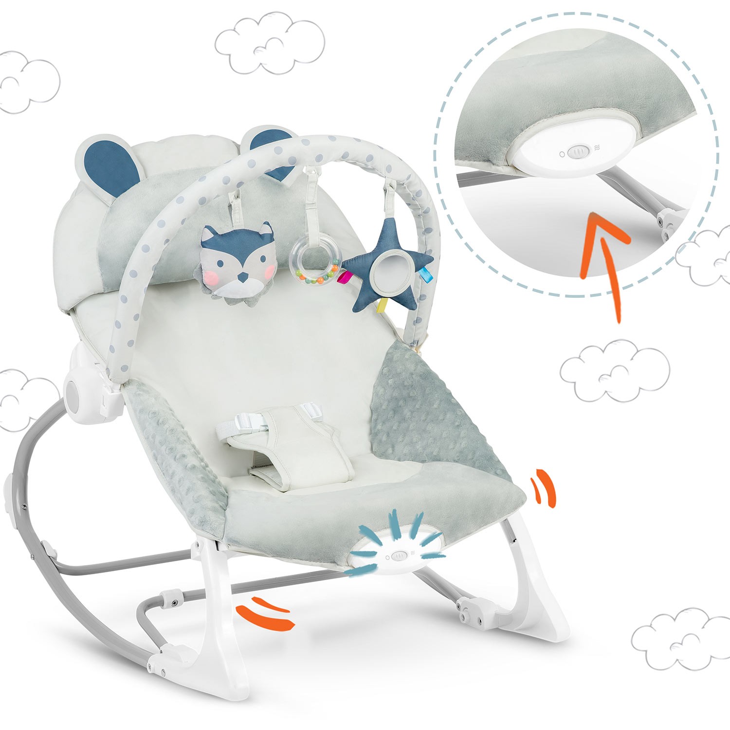 Ricokidsi kiikjalg vibratsiooniga - kanarbik - Image 13