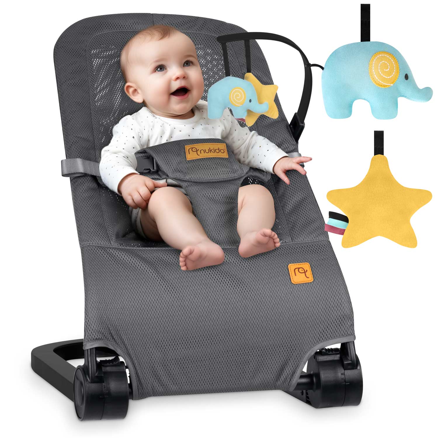 NK-52 Nukido kiiktool mänguasjadega - hall