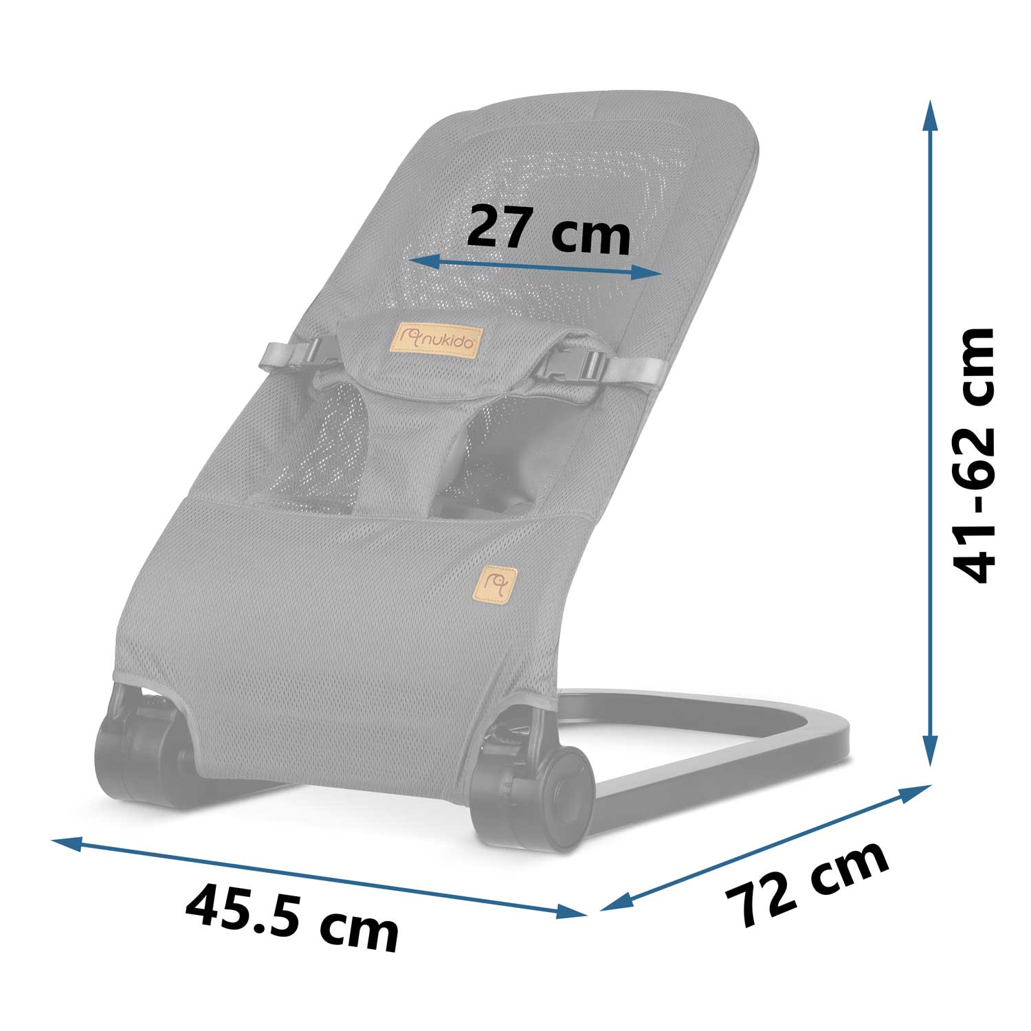 NK-52 Nukido kiiktool mänguasjadega - hall - Image 6