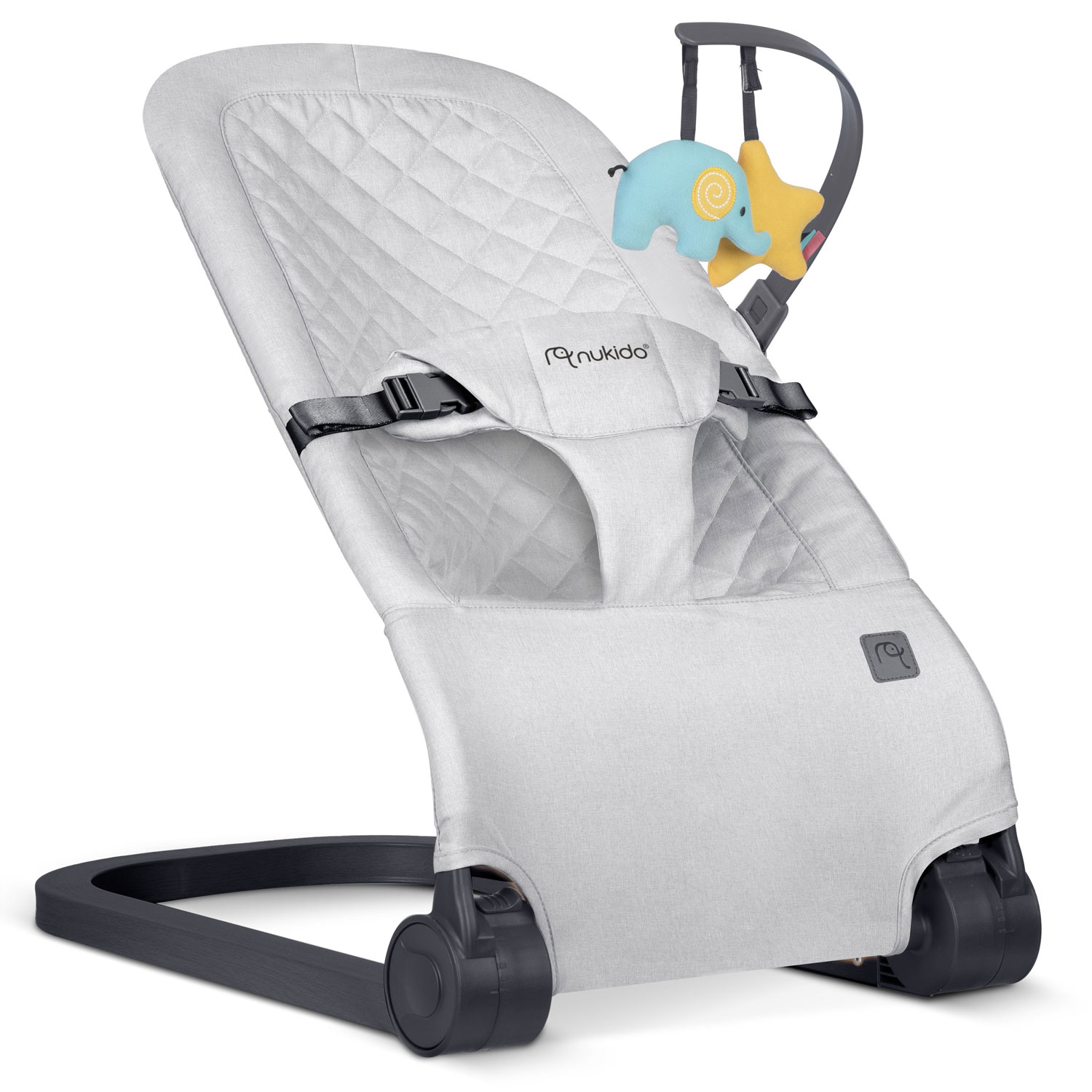 NK-52 Nukido kiiktool mänguasjadega - helehall - Image 2