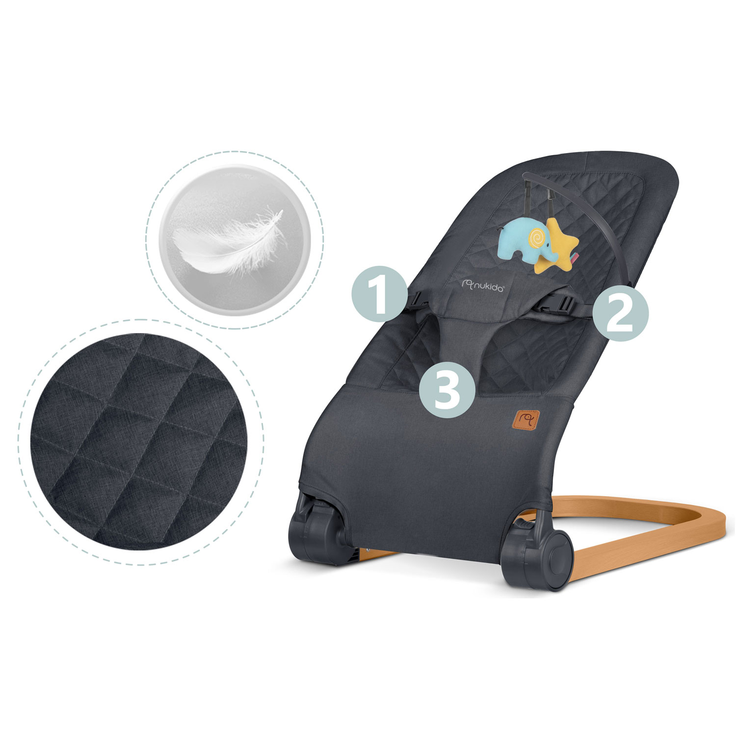 Kiiktool mänguasjadega NK-52 Nukido - antratsiithall - Image 5