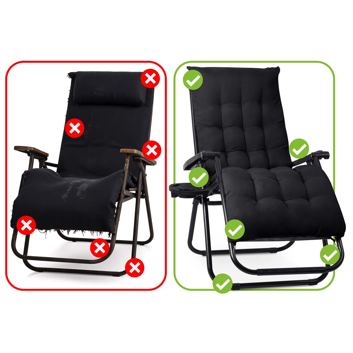 Kokkupandav aiatool padjaga Sofotel ChillWell 2 tk komplekt - Image 12