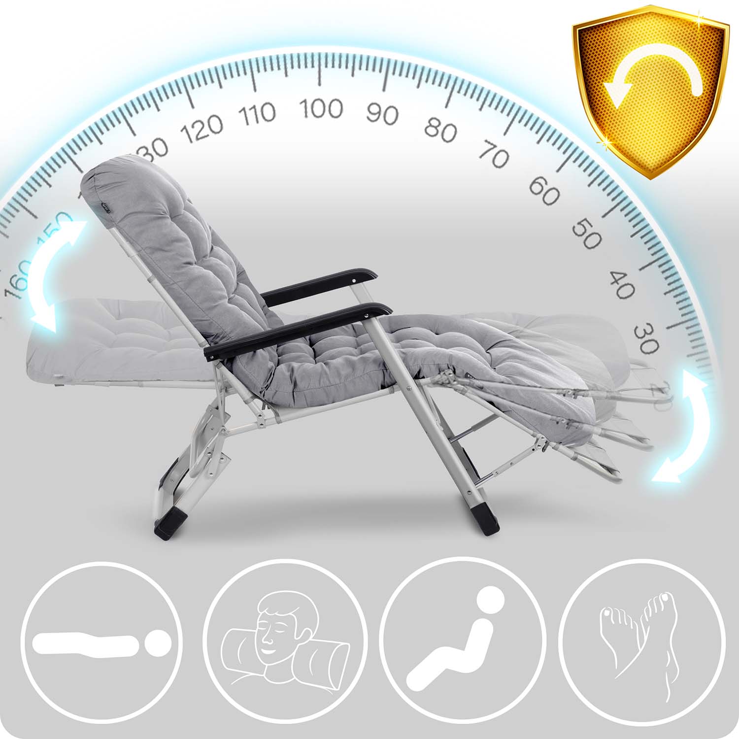 Kokkupandav aiatool padjaga Sofotel ChillWell hall - Image 9