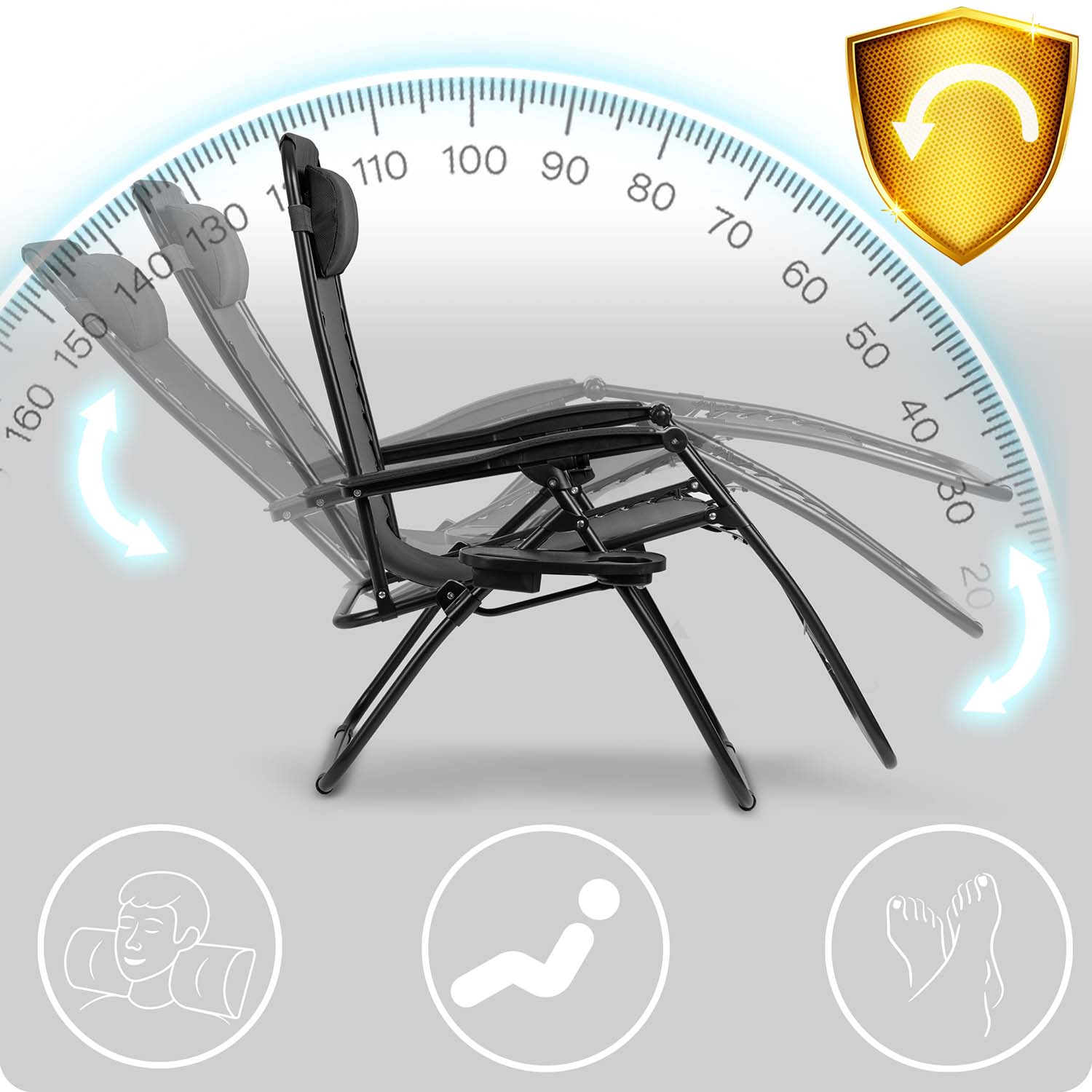 Kokkupandav aiatool padjaga Sofotel ChillWell must - Image 8