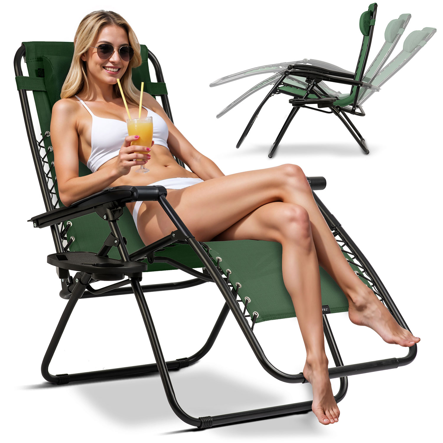 Kokkupandav aialaimer padjaga Sofotel ChillWell komplekt 2 rohelist - Image 5