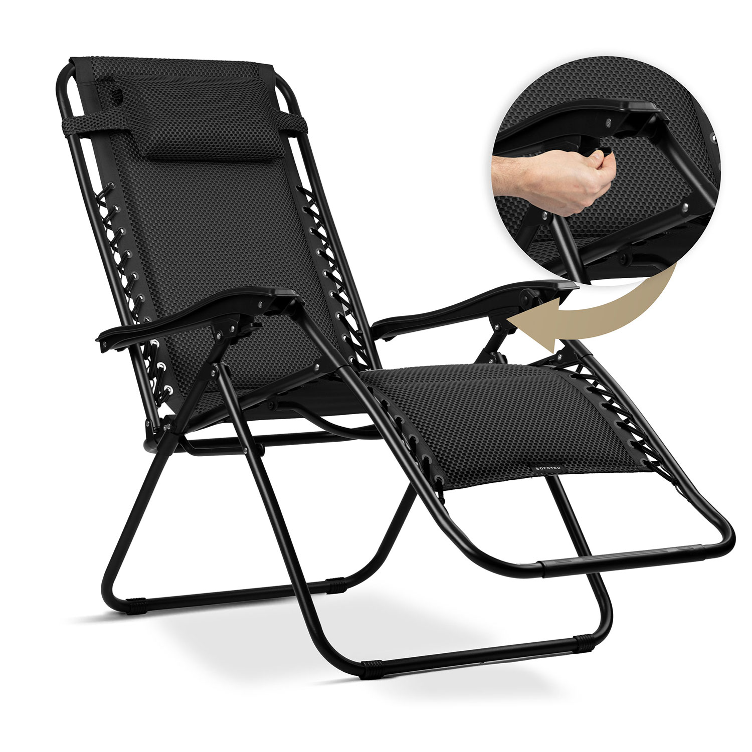 Kokkupandav aiatool padjaga Sofotel ChillWell Soft must - Image 3