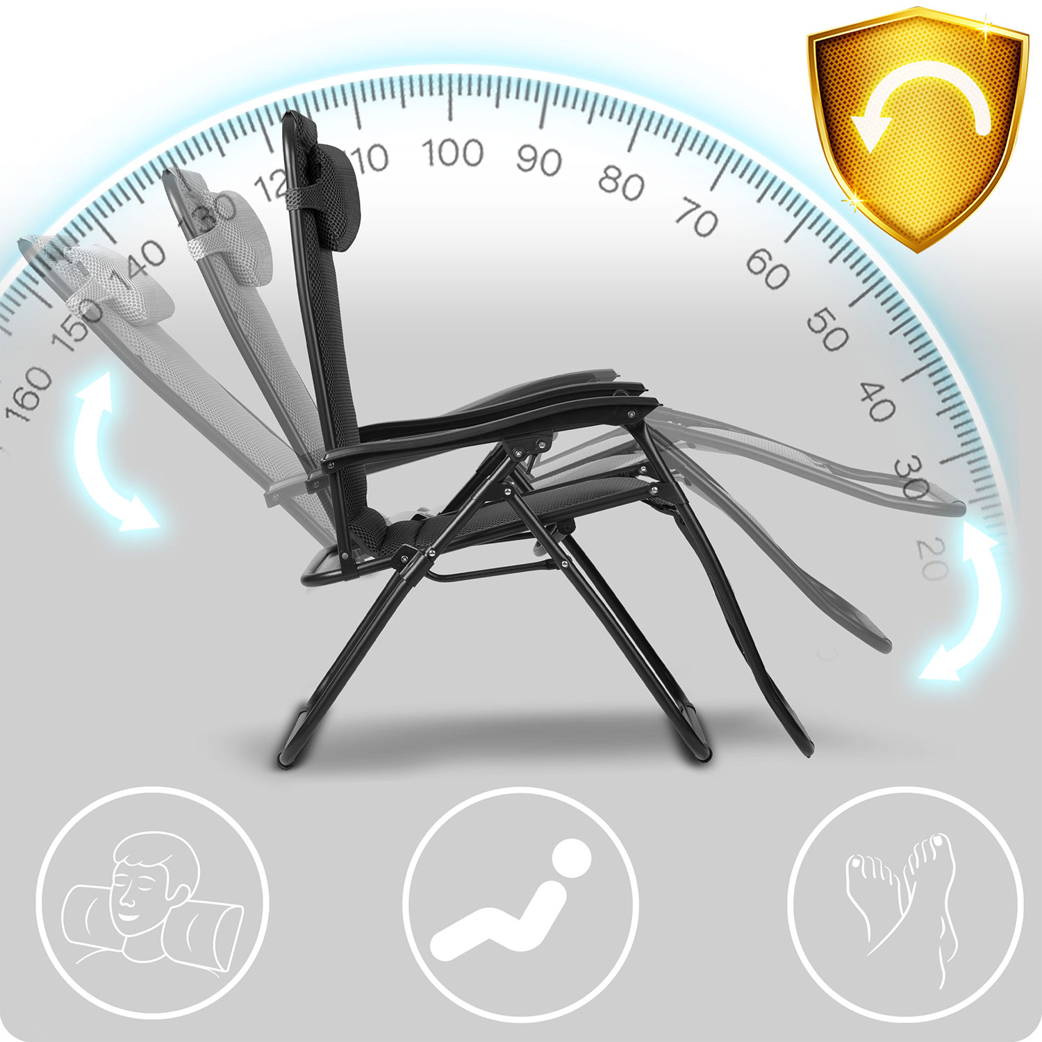 Kokkupandav aiatool padjaga Sofotel ChillWell Soft must - Image 12