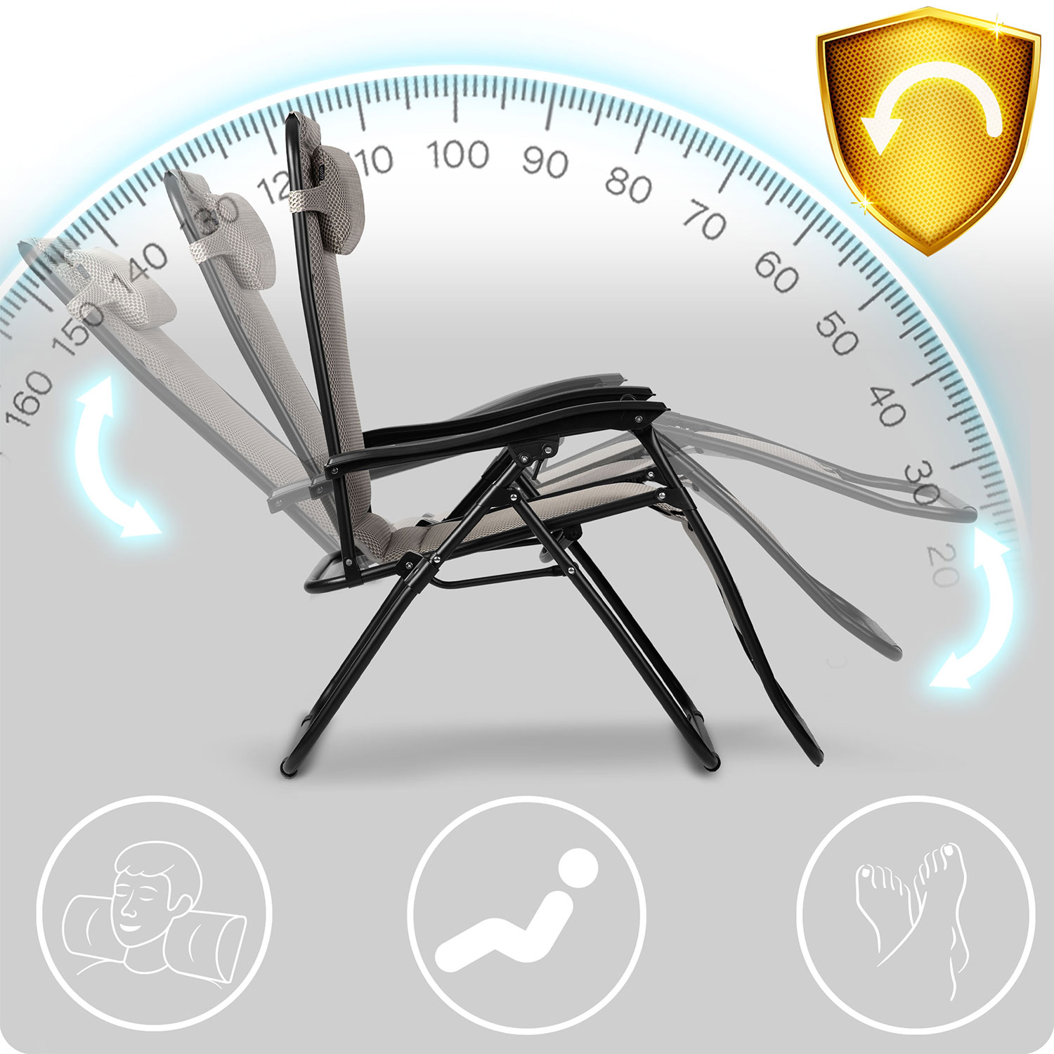 Kokkupandav aiatool padjaga Sofotel ChillWell Soft hall - Image 11