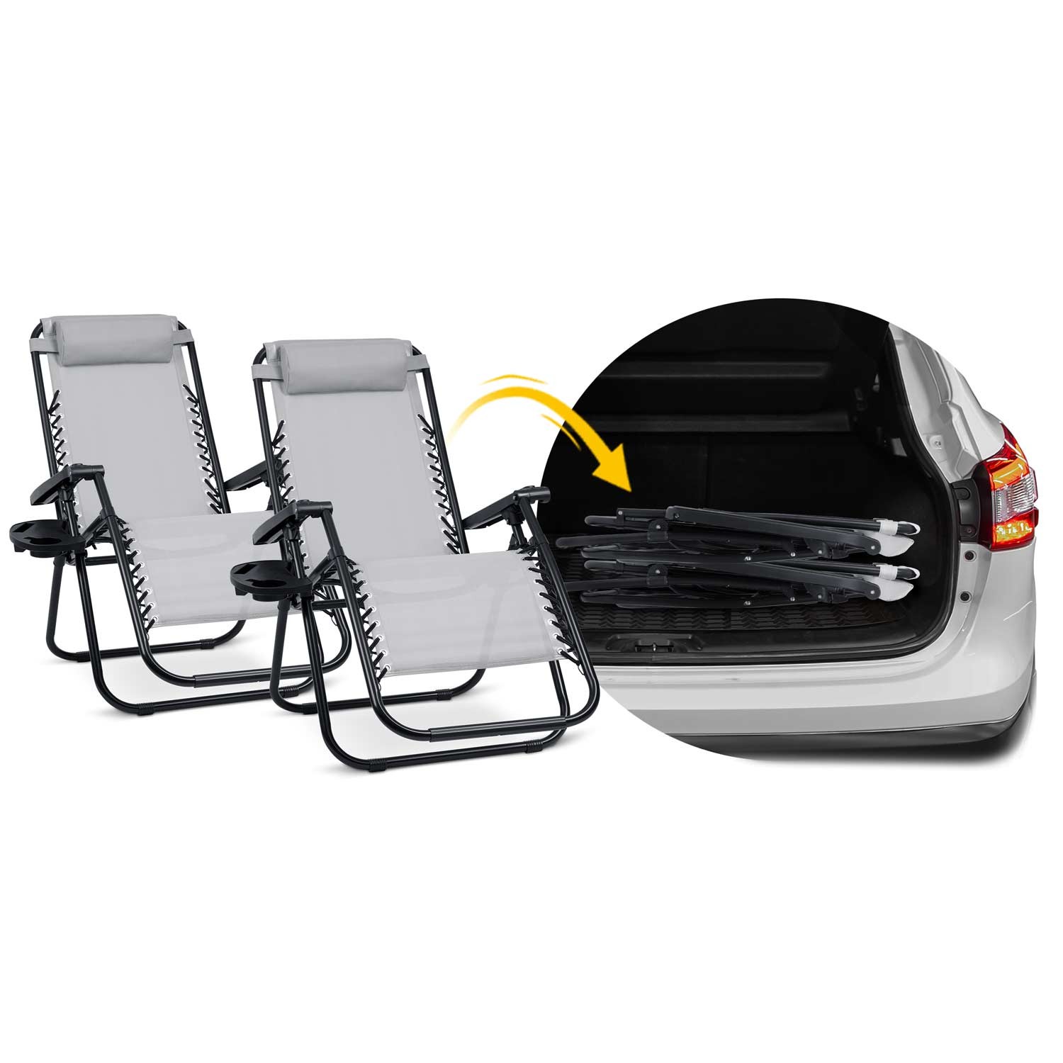 Sofotel ChillWell kokkupandavad aiatoolid, 2 tk komplekt - Image 12