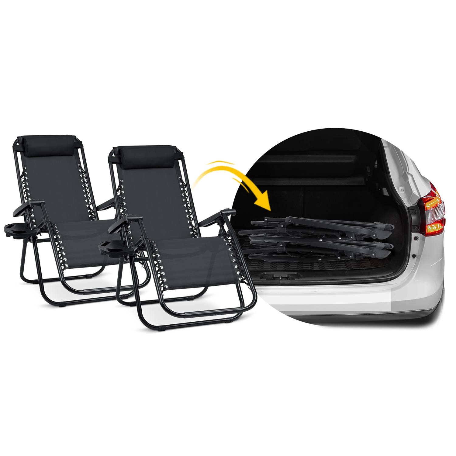 Sofotel ChillWell kokkupandavad aiatoolid, 2 tk komplekt - Image 12