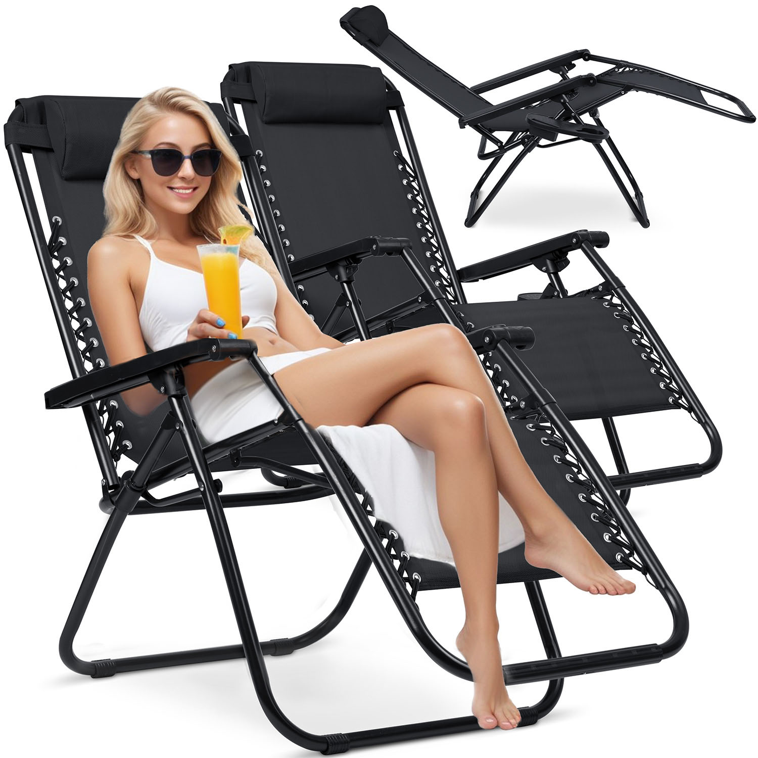 Sofotel ChillWell kokkupandavad aiatoolid, 2 tk komplekt