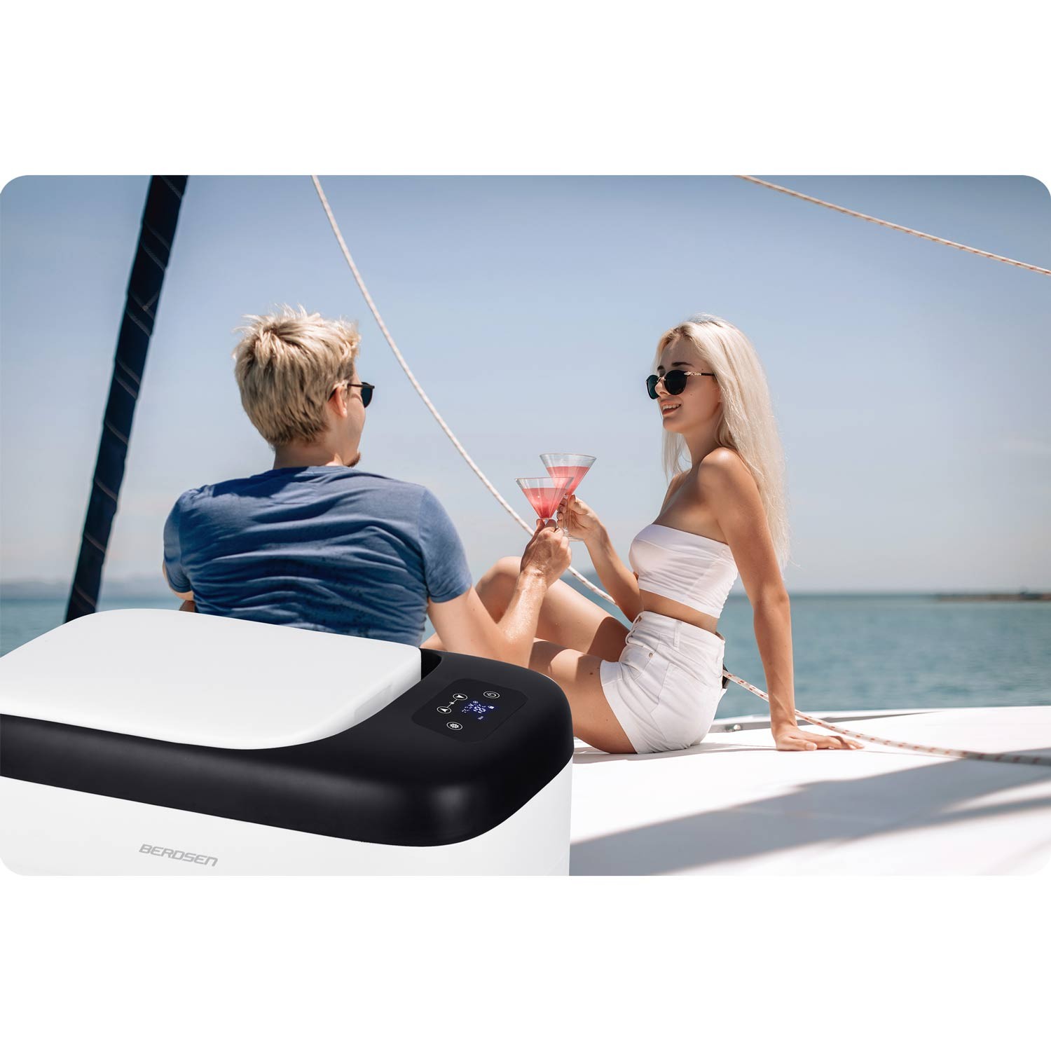 Icemax 401 Berdsen 21-liitrine kompressoriga reisikülmik - valge - Image 10