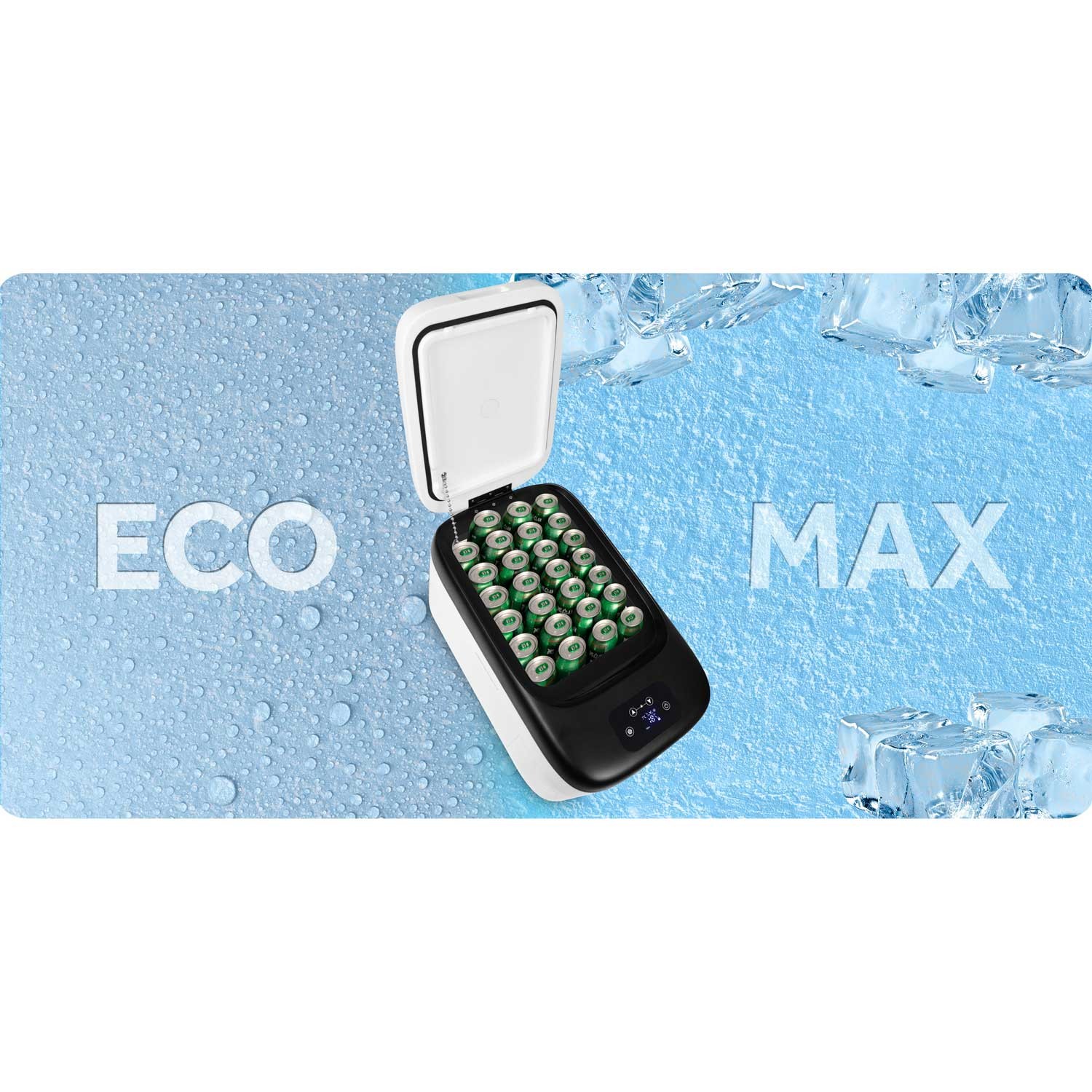 Icemax 401 Berdsen 21-liitrine kompressoriga reisikülmik - valge - Image 13