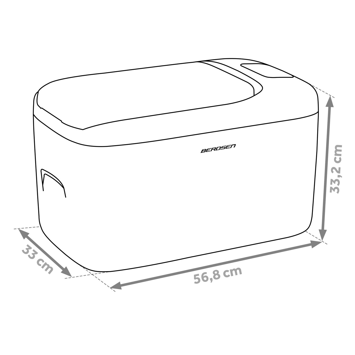 Icemax 401 Berdsen 21-liitrine kompressoriga reisikülmik - valge - Image 7