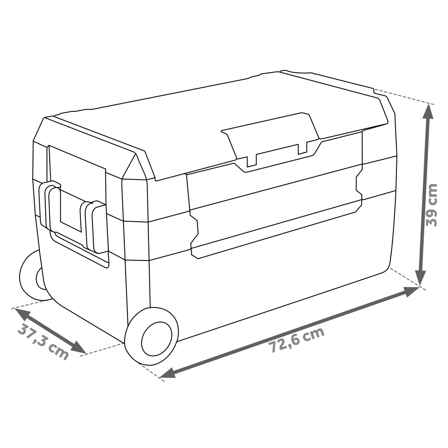 Icemax 400 Berdseni 32-liitrine kompressoriga reisikülmik - must - Image 11