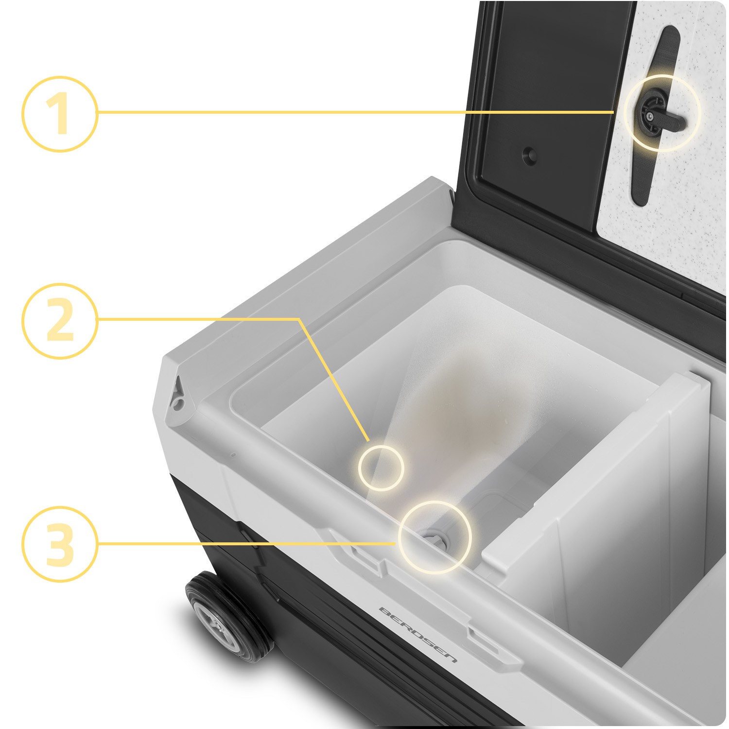 Icemax 400 Berdseni 32-liitrine kompressoriga reisikülmik - must - Image 12