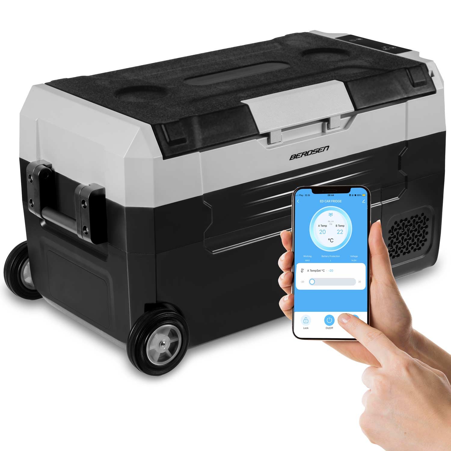 Icemax 400 Berdseni 32-liitrine kompressoriga reisikülmik - must - Image 15