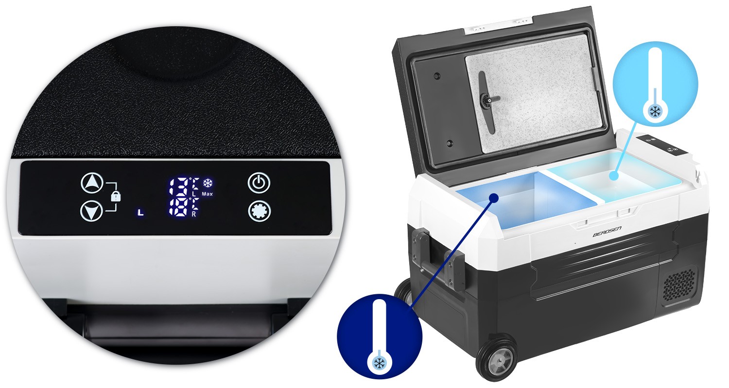 Icemax 400 Berdseni 32-liitrine kompressoriga reisikülmik - must - Image 16