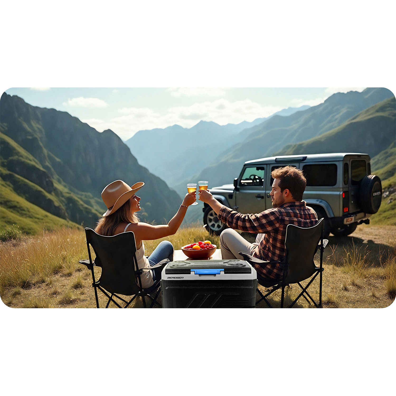 Icemax 402 Berdsen 40-liitrine kompressoriga reisikülmik - must - Image 4