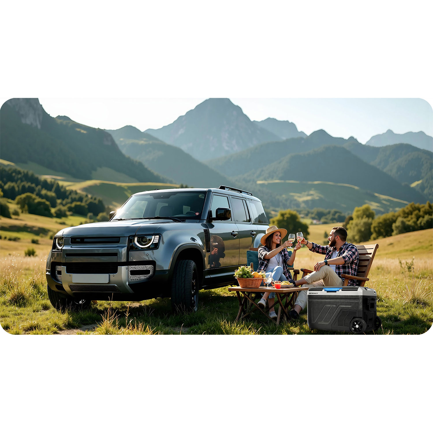 Icemax 402 Berdsen 40-liitrine kompressoriga reisikülmik - must - Image 5