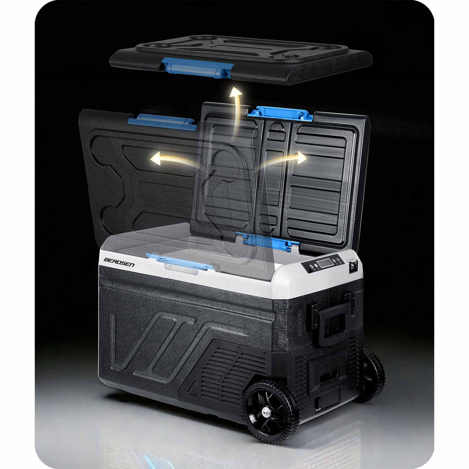 Icemax 402 Berdsen 40-liitrine kompressoriga reisikülmik - must - Image 7