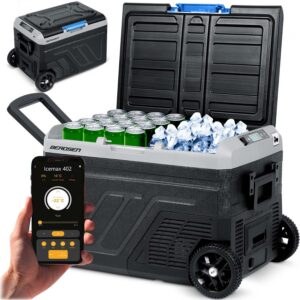 Icemax 402 Berdsen 40-liitrine kompressoriga reisikülmik - must