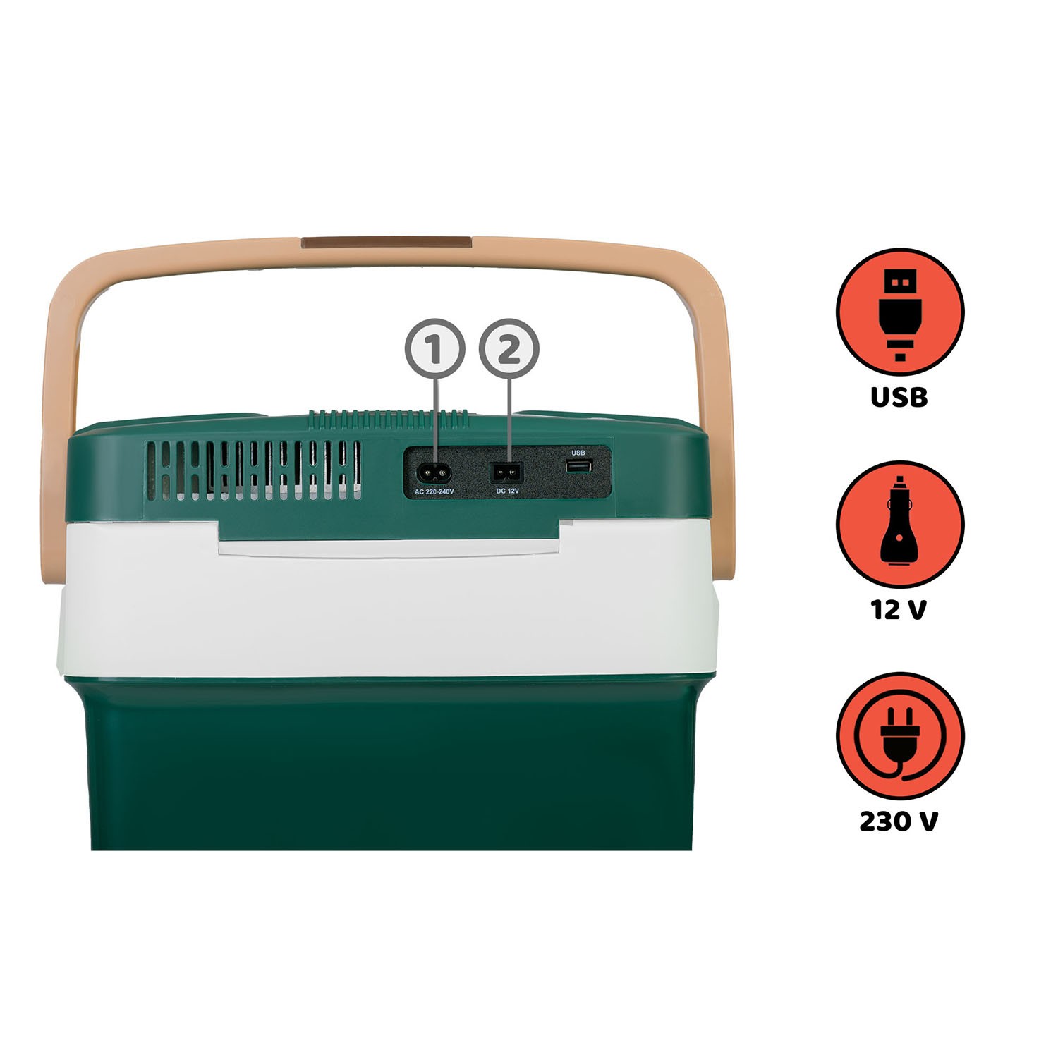 Berdsen Icemax 29-liitrine ECO-režiimiga reisikülmik - roheline - Image 8