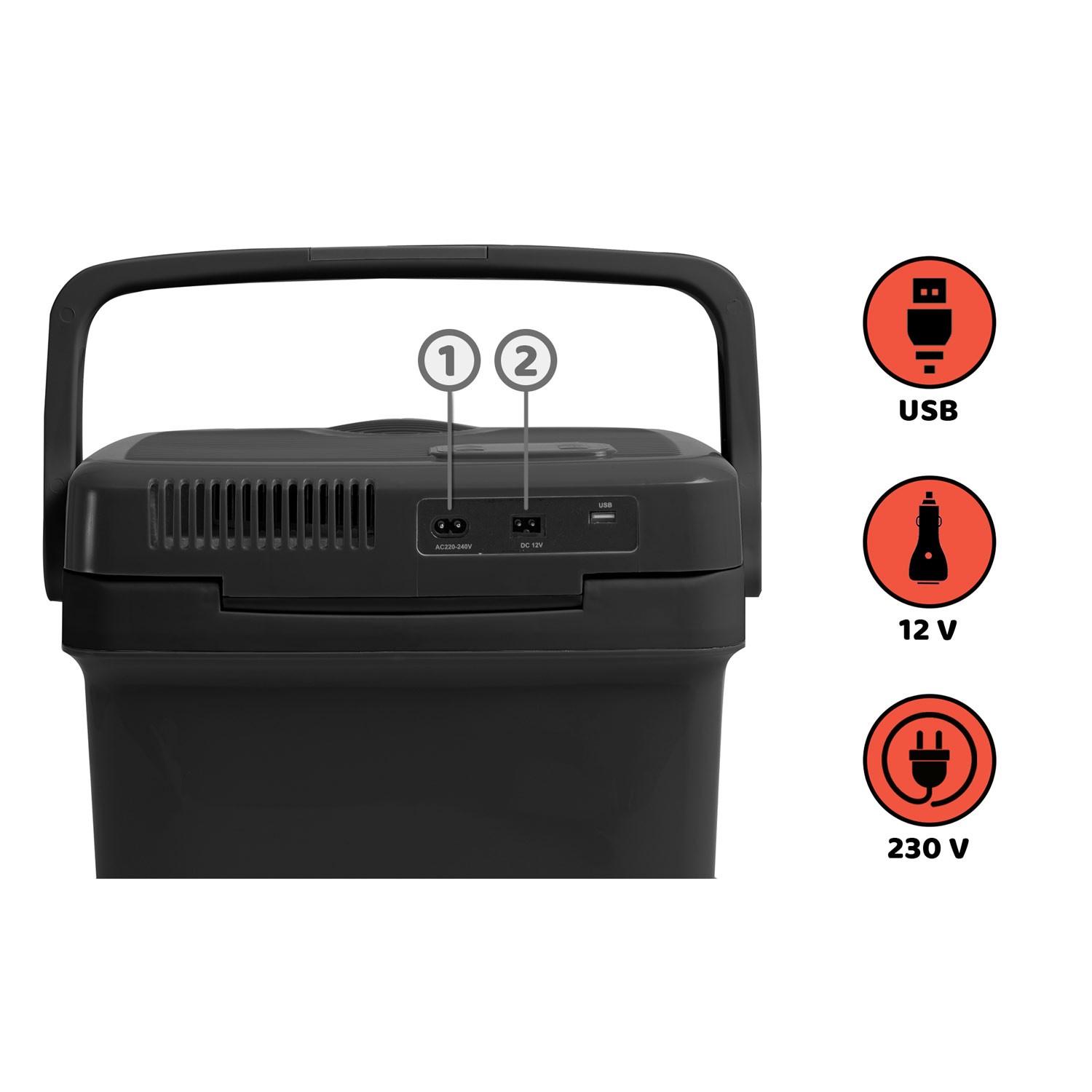 Berdsen Icemax 29-liitrine ECO-režiimiga reisikülmik - must - Image 8