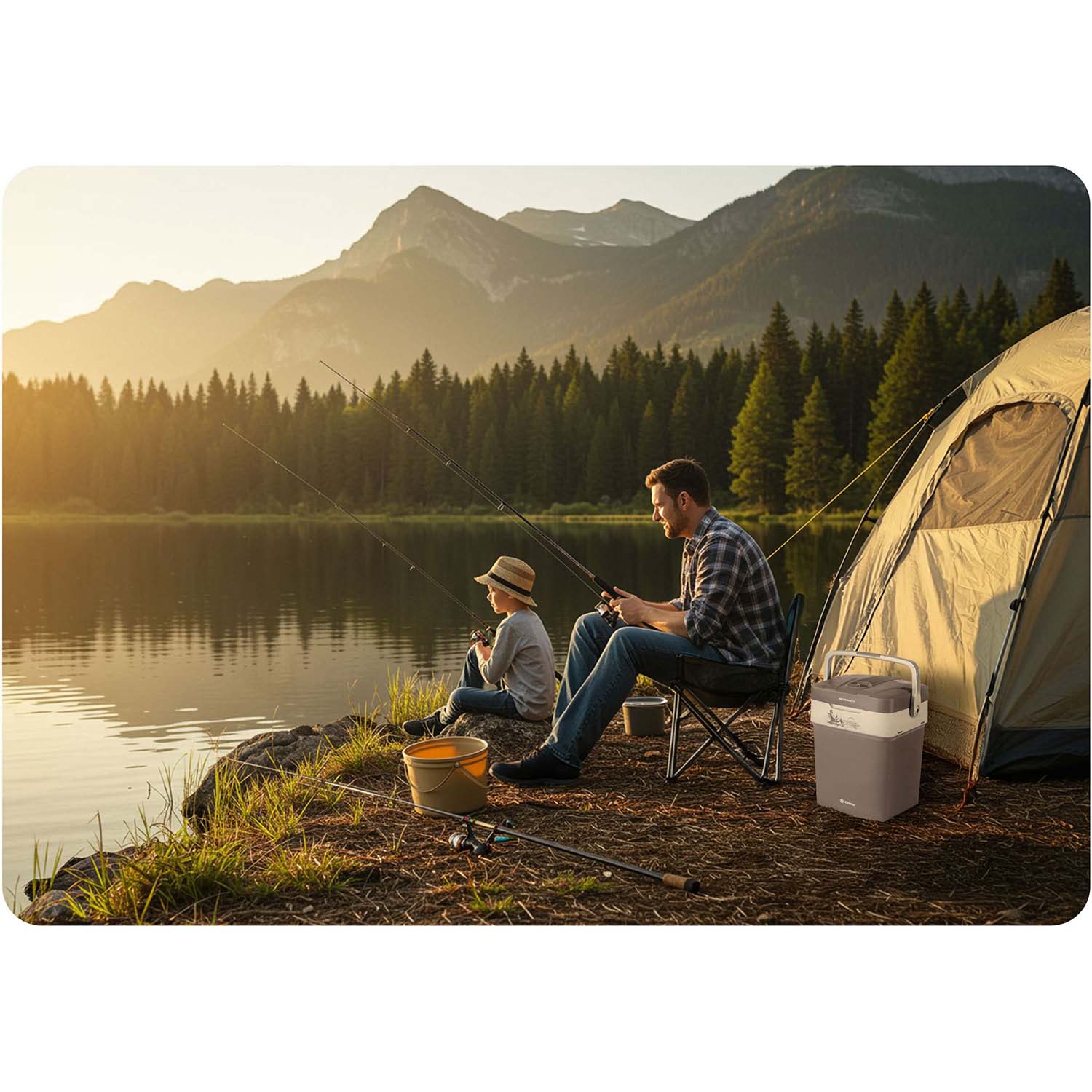 Berdsen Icemax 29-liitrine ECO-režiimiga külmik - tumehall - Image 9