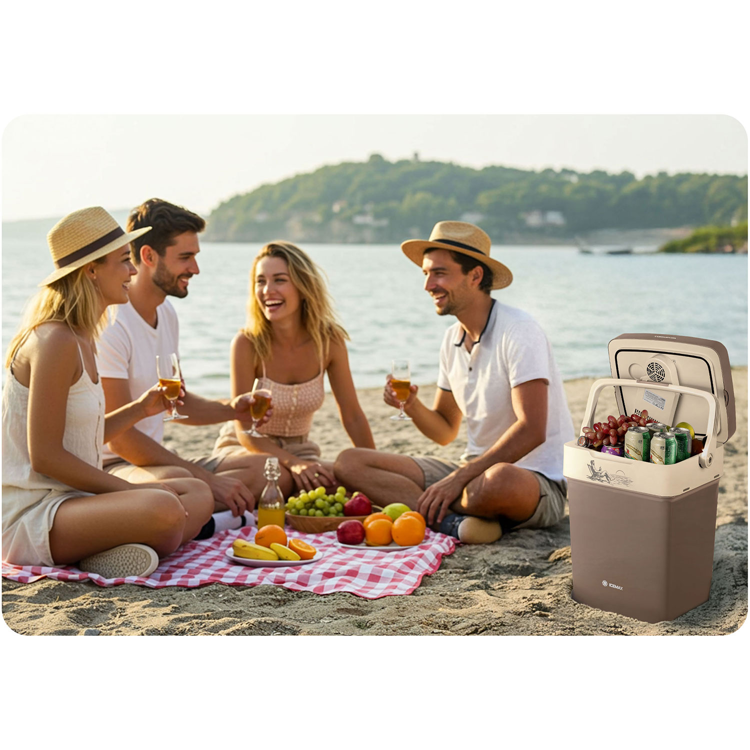 Berdsen Icemax 29-liitrine ECO-režiimiga külmik - tumehall - Image 10