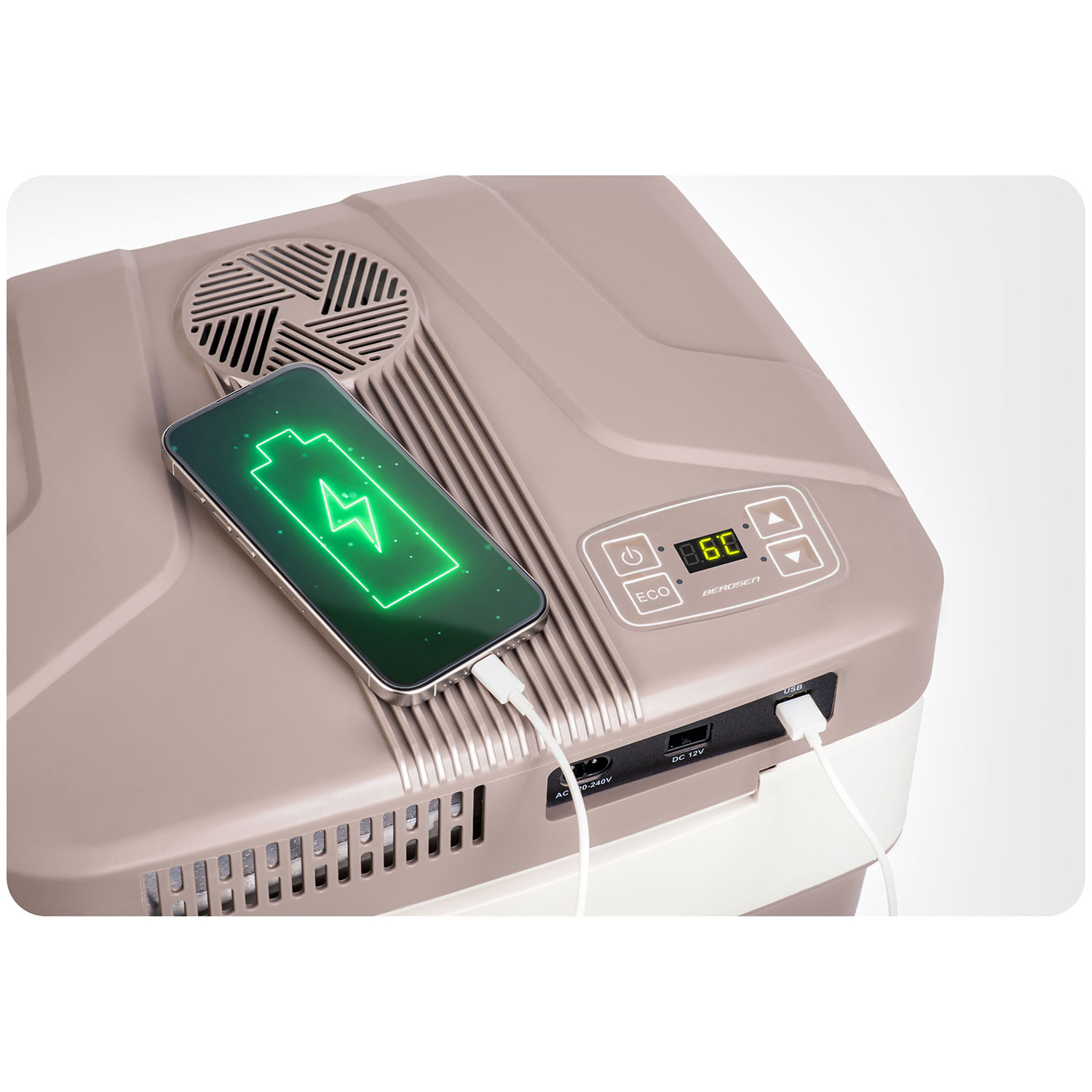 Berdsen Icemax 29-liitrine ECO-režiimiga külmik - tumehall - Image 4