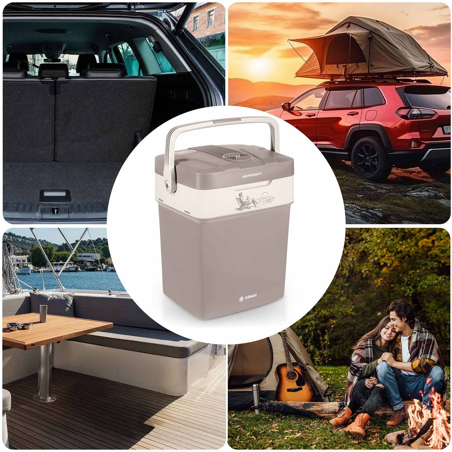 Berdsen Icemax 29-liitrine ECO-režiimiga külmik - tumehall - Image 13