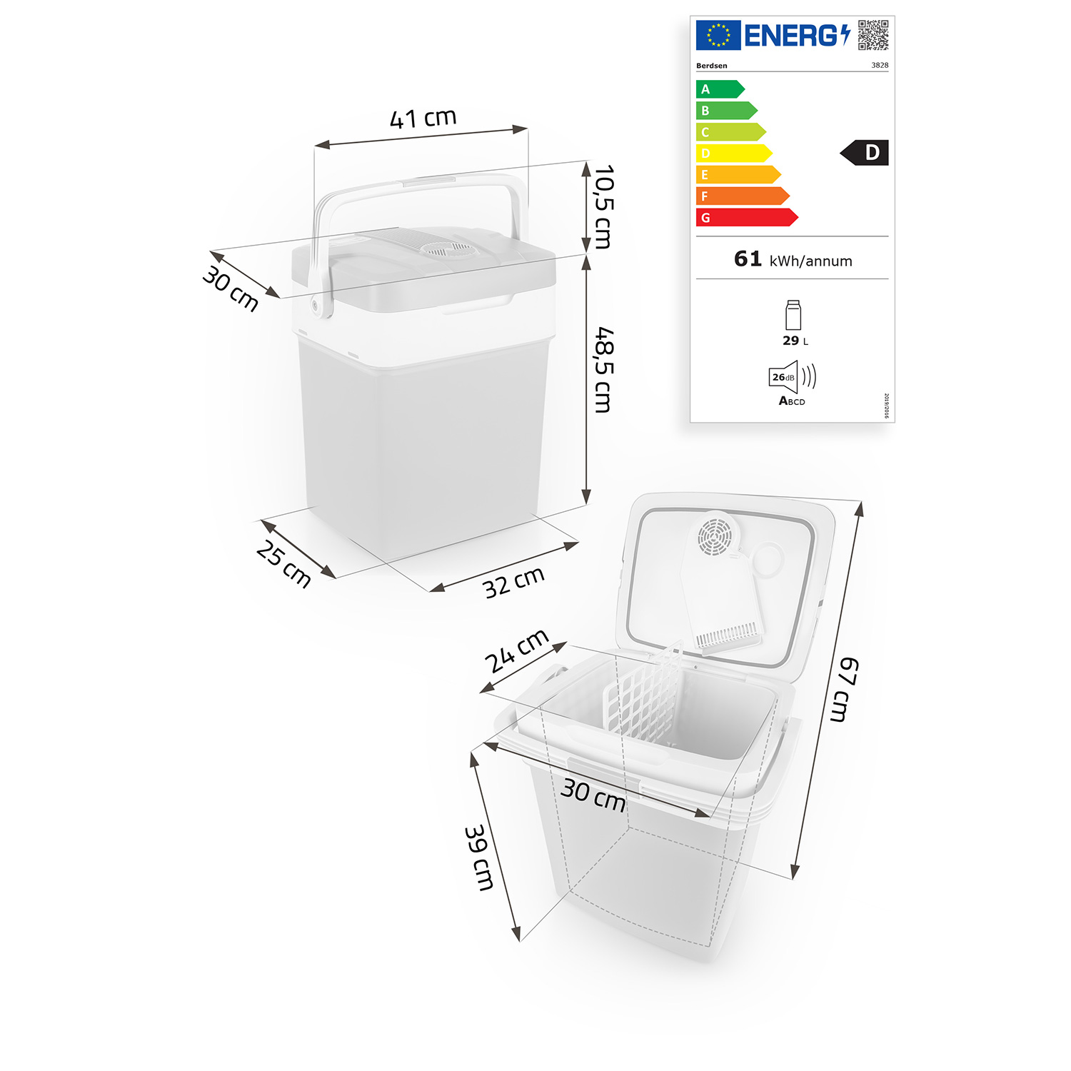 Berdsen Icemax 29-liitrine ECO-režiimiga reisikülmik - sinine - Image 14