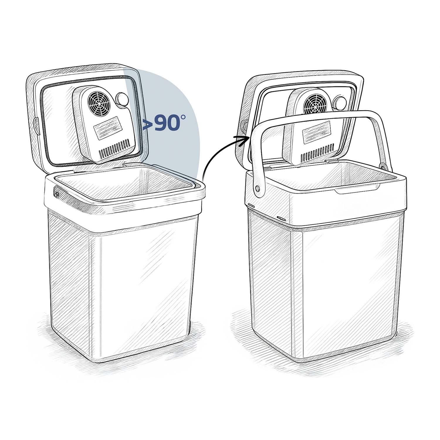 Berdsen Icemax 29-liitrine ECO-režiimiga reisikülmik - sinine - Image 4