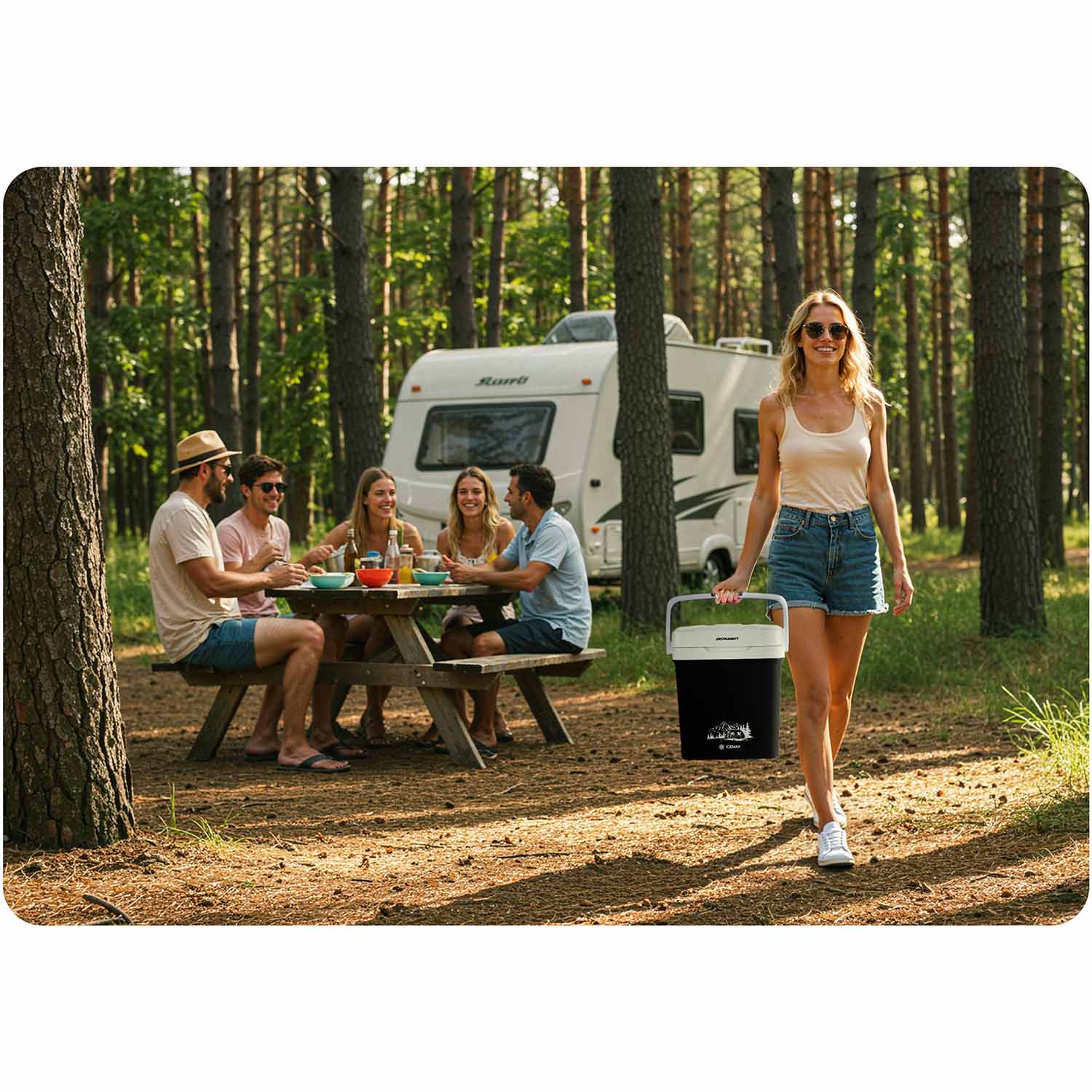 Berdsen Icemax 26-liitrine ECO-režiimiga reisikülmik - must - Image 9