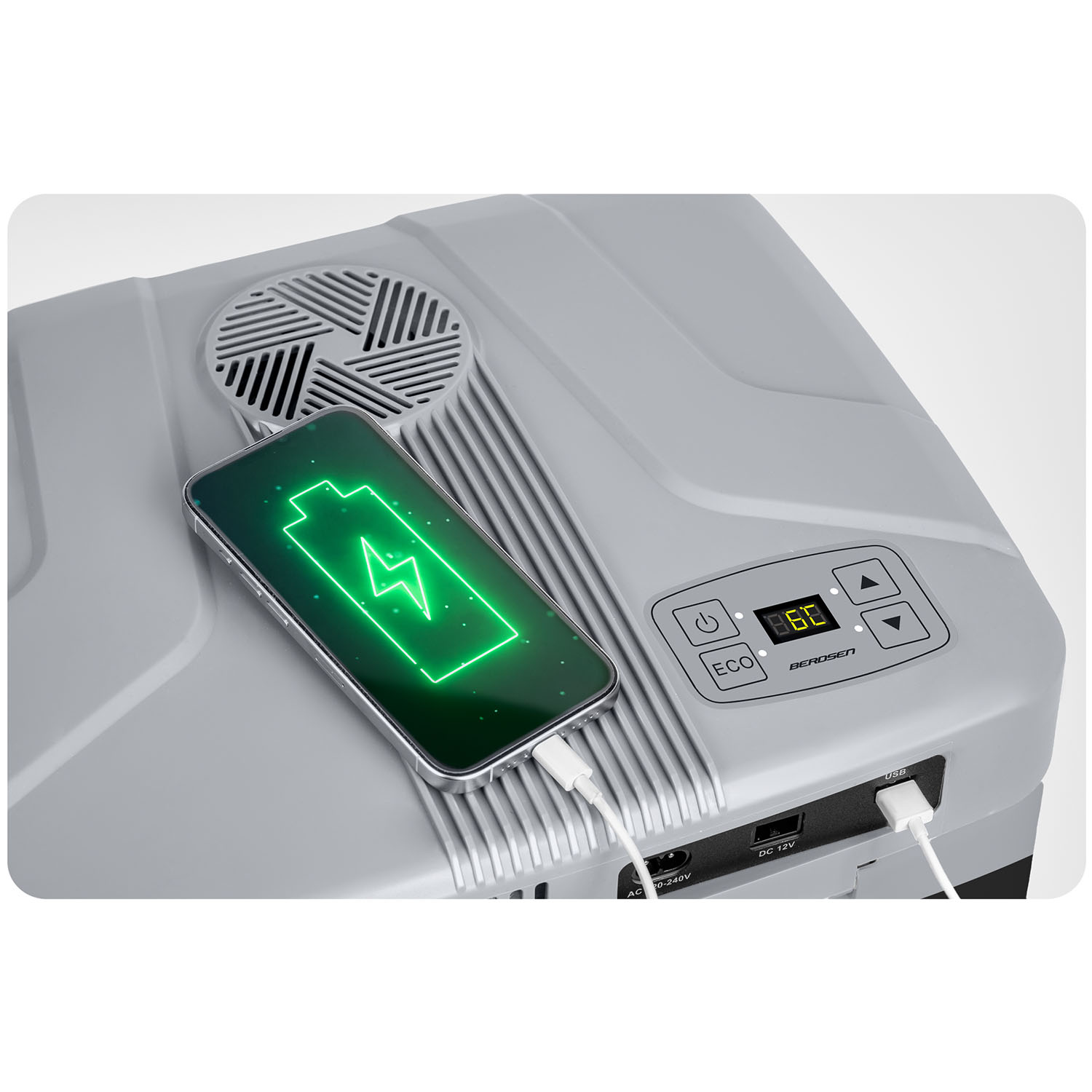 Berdsen Icemax 26-liitrine ECO-režiimiga reisikülmik - must - Image 3