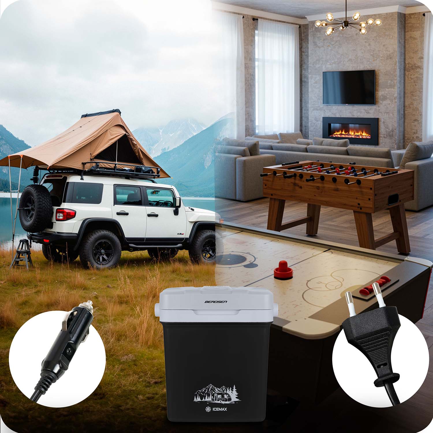 Berdsen Icemax 26-liitrine ECO-režiimiga reisikülmik - must - Image 11