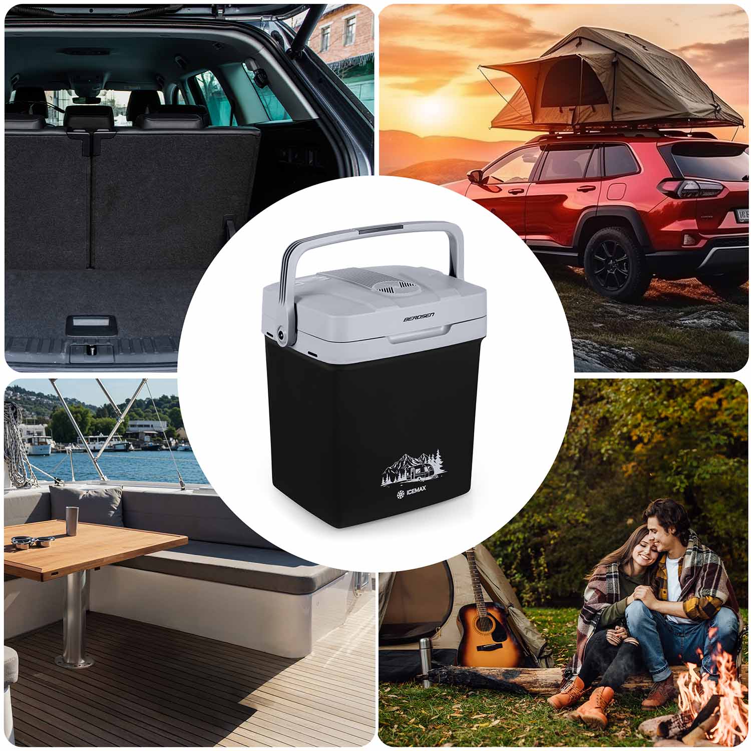 Berdsen Icemax 26-liitrine ECO-režiimiga reisikülmik - must - Image 12